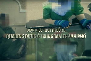 Video: Đút túi riêng phí đỗ xe thu qua ứng dụng ở TP.HCM