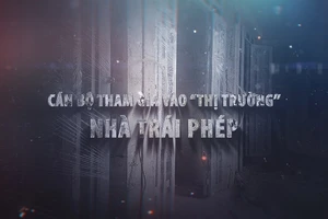 Video: Nhộn nhịp 'thị trường' nhà trái phép ở huyện Nhà Bè