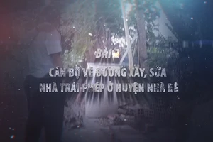 Video: Ngã giá, hướng dẫn xây, sửa nhà trái phép ở Nhà Bè