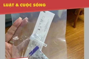Bán kit test nhanh COVID-19 nhập lậu và hậu quả pháp lý