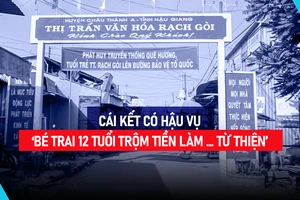 Cái kết có hậu vụ ‘bé trai 12 tuổi trộm tiền làm … từ thiện’