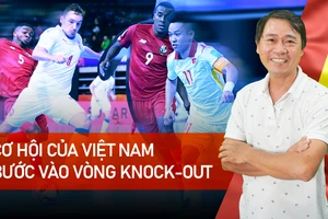 Futsal: Chuyên gia nói về cơ hội của Việt Nam bước vào vòng Knock-out