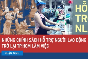 Video: Nhiều chính sách hỗ trợ người lao động trở lại TP.HCM làm việc 