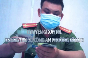 Clip điều tra: Cận cảnh Công an phường ở Bình Dương nhận tiền đi 'đóng phạt thay'