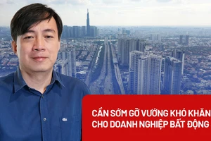 Cần sớm tháo gỡ khó khăn cho doanh nghiệp bất động sản 