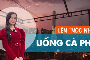 Hoàng hôn và cà phê ở rooftop Sài Gòn 