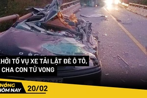 Nóng hôm nay: Khởi tố vụ án xe tải lật đè ô tô khiến 2 cha con tử vong