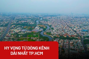 Hy vọng từ dòng kênh dài nhất TP.HCM