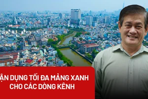 KTS Ngô Viết Nam Sơn: Cần tận dụng mảng xanh cho các con kênh của TP.HCM