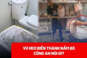 Vú heo trôi nổi biến thành nầm bò: Công an nói gì?