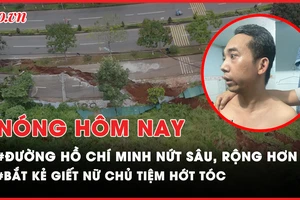 Nóng hôm nay: Đường Hồ Chí Minh tiếp tục sụt lún sâu, rộng hơn ở Đắk Nông