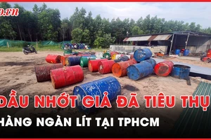 Video: Bên trong cơ sở sản xuất dầu nhớt giả đã tiêu thụ hàng ngàn lít tại TP.HCM