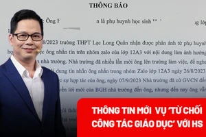 Hiệu trưởng có được 'từ chối công tác giáo dục' với học sinh khi phụ huynh không hợp tác?