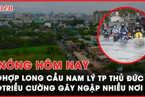 Nóng hôm nay: Triều cường có khả năng gây ngập nhiều nơi ở TP.HCM