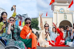 Vì sao chụp ảnh áo dài ‘hút trend’ giới trẻ TP.HCM?