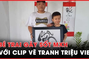 Bé trai 10 tuổi gây sốt mạng xã hội bằng những clip vẽ tranh triệu view