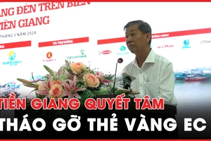 'Tiền Giang sẵn sàng cùng cả nước tháo gỡ thẻ vàng của EC'