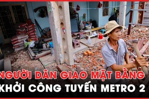 Người dân đồng lòng giao mặt bằng, tuyến Metro số 2 sắp có 100% mặt bằng sạch