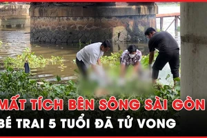 Bé trai 5 tuổi đã chết dưới sông Sài Gòn, sau khi đi chơi không thấy về