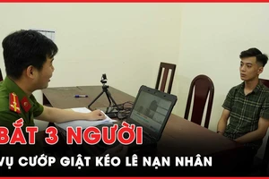 Bắt 3 người trong vụ cướp giật kéo lê nạn nhân hàng trăm mét ở Tân Bình