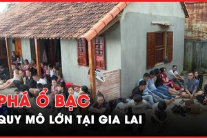 Video: Phá ổ bạc quy mô lớn tại Gia Lai, tạm giữ 41 người