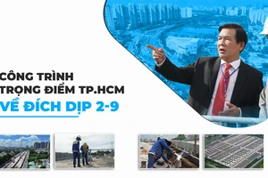 TP.HCM: Nhiều công trình trọng điểm về đích dịp lễ 2-9