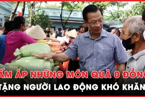 Phiên chợ nghĩa tình: Trao hàng trăm suất quà 0 đồng cho người khó khăn dịp lễ 2-9