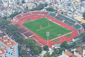 Hiện trạng xuống cấp của sân vận động Thống Nhất
