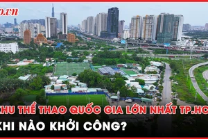 Mong mỏi sớm khởi công dự án Khu liên hợp thể dục thể thao quốc gia Rạch Chiếc