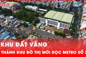 Video: Toàn cảnh 3 khu đất vàng dọc Metro số 2 sắp thành khu đô thị mới