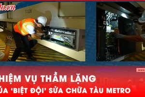 Video: Công việc thầm lặng của 'biệt đội' sửa chữa tàu metro số 1 (Bến Thành – Suối Tiên)
