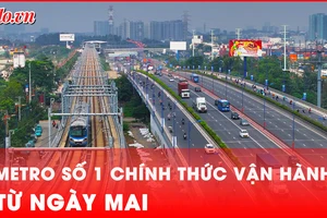 Diện mạo Metro số 1 trước ngày vận hành chính thức