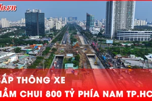 Video: Sắp thông xe hầm chui Nguyễn Văn Linh – Nguyễn Hữu Thọ 