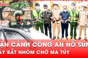 Tin nóng 9-1: Công an nổ súng vây bắt nhóm chở ma túy