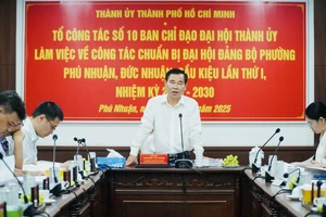 Các phường quận Phú Nhuận cũ sẵn sàng tổ chức Đại hội Đảng bộ đầu tiên