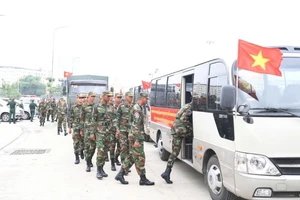 Quân đội Hoàng gia Campuchia cử 120 chiến sĩ dự diễu binh dịp lễ 2-9