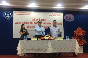 Ban Tuyên giáo Thành ủy và BHXH ký kết quy chế phối hợp