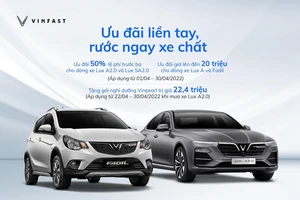 VinFast bất ngờ tung ưu đãi ‘khủng’ trong tháng 4