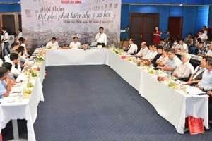 'Ế vốn' cho vay phát triển nhà ở xã hội 