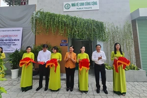 Quận 1, TP.HCM xây nhiều nhà vệ sinh công cộng mới