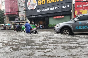 Mưa dông tiếp tục xuất hiện trên diện rộng ở Nam bộ