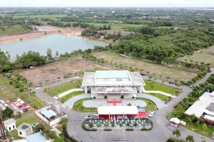 Công viên nghĩa trang lớn nhất tỉnh Tiền Giang đi vào hoạt động