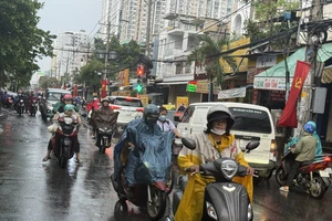 Hôm nay mưa sẽ tăng ở TP.HCM và nhiều nơi ở khu vực Nam Bộ