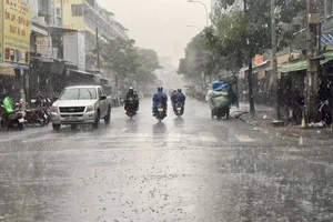 Ảnh hưởng của bão số 3: Trên biển và đất liền Nam Bộ xuất hiện dông lốc 