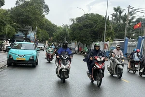 TP.HCM và Nam Bộ tiếp tục có mưa do ảnh hưởng của bão số 10