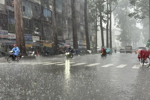 Dự báo tình hình mưa, ngập ở TP.HCM và các tỉnh Nam Bộ