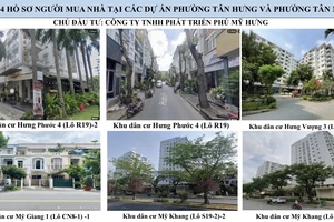 Tổ công tác 1645 thống nhất cấp sổ hồng cho người dân tại nhiều dự án