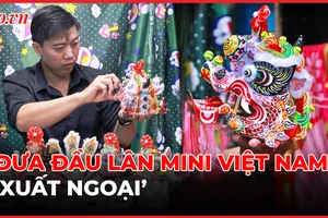 8x làm đầu lân mini xuất ngoại: Khách nước ngoài liên tục chốt đơn
