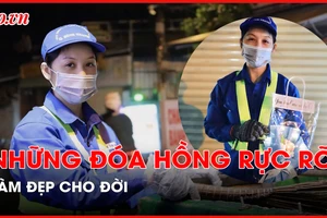 Những bóng hồng thầm lặng sau tiếng chổi tre