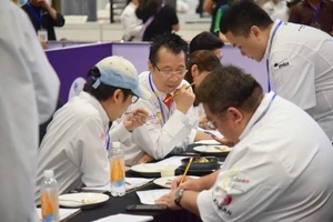 500 đầu bếp tranh tài tại cuộc thi làm bánh quốc tế